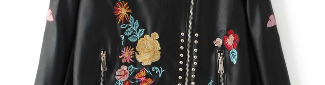 Embroidery jackets