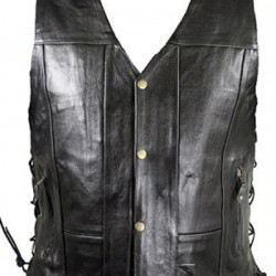 Leather Vest Mens