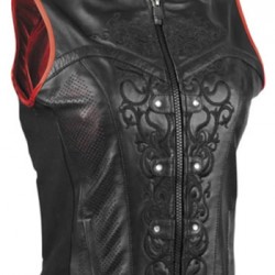 Leather Vest Women