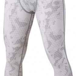 Gym Legging ( Half White )